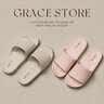 洁丽雅（Grace）抗菌拖鞋男士夏季居家用踩屎感eva厚底浴室内洗澡防臭软弹凉拖鞋 实拍图