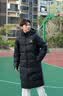 准者（RIGORER）长款羽绒服男2026秋冬新款连帽保暖防风加厚运动户外休闲情侣外套 纯正黑 M (170) 实拍图