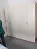 全友家居现代简约奶油风衣柜卧室家用一体靠墙收纳储物柜子成品大衣橱 实拍图