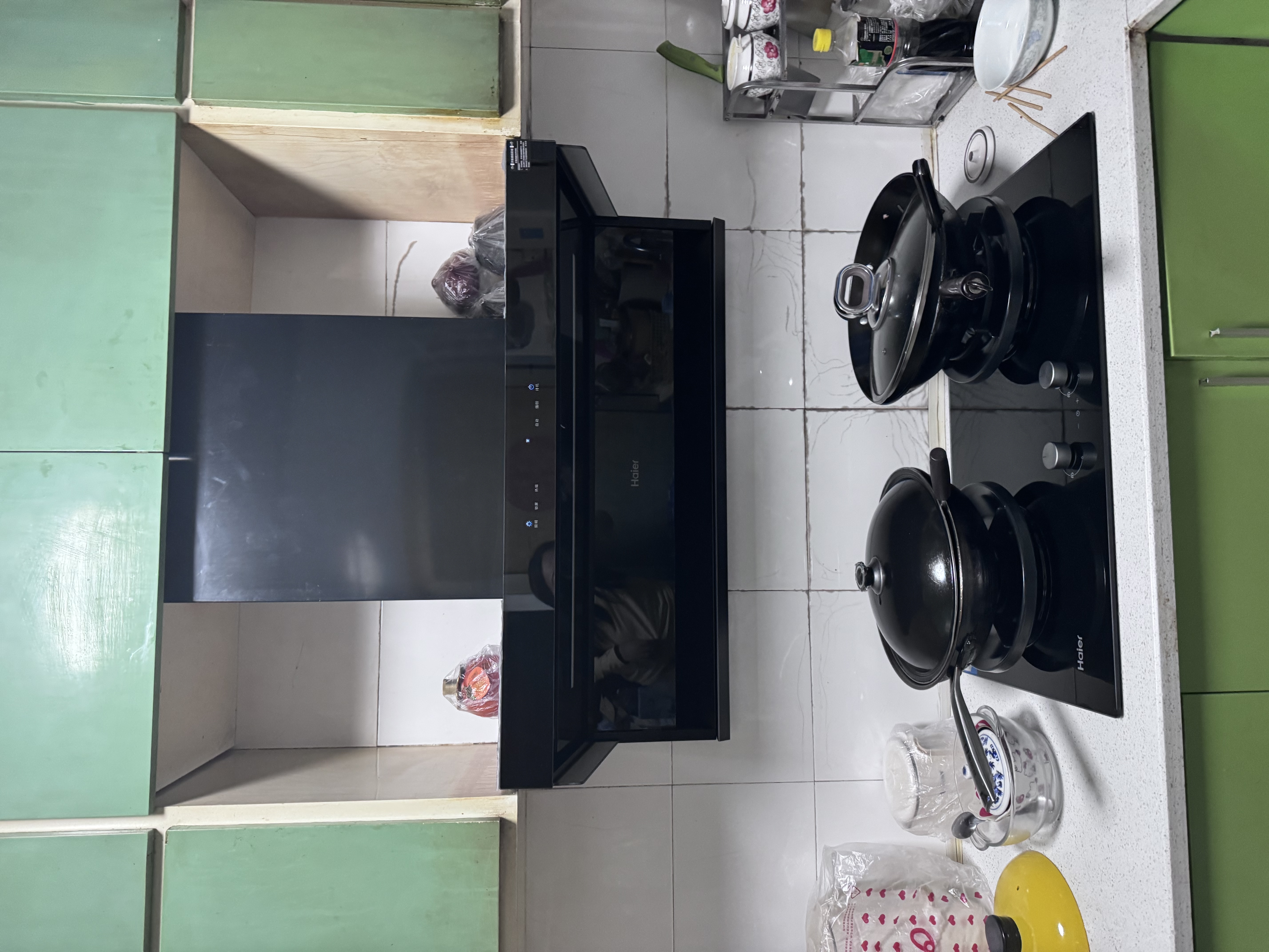 海尔（Haier）【莎莎同款】麦浪海鲸抽吸油烟机C61Max 顶侧双吸30风量 上门安装以旧换新 定时联动套装价保11.11 实拍图