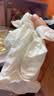 乌斯京一次性手套丁腈手套100只中码橡胶食品级加厚耐用厨房防护丁晴白 实拍图