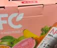 农夫山泉100%纯果汁NFC番石榴(芭乐)混合汁300ml*10瓶饮料礼盒 实拍图