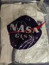 NASA GISS连帽卫衣男纯色基础款上衣情侣款百搭长袖T恤 白色连帽常规 2XL 实拍图