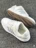adidas ENTRAP美式校园风运动鞋少年感复古篮球风板鞋阿迪达斯   白色/金属暗银   37 实拍图