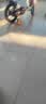 永久（FOREVER）儿童自行车男女款小孩单车可折叠脚踏车4-6-8-10岁辅助轮14寸白色 实拍图