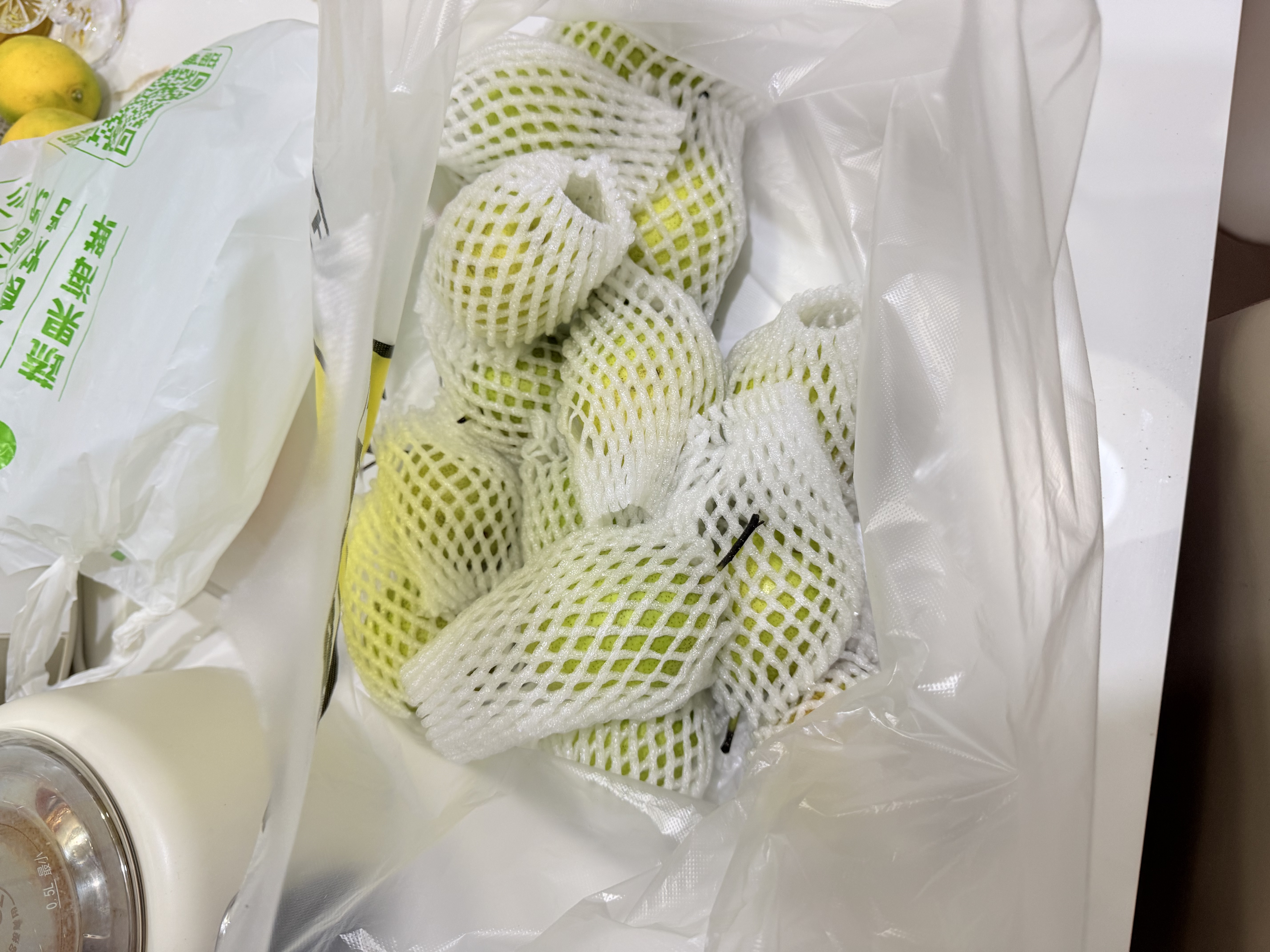 京满福新鲜梨子红香酥梨 脆甜无渣小香梨 当季孕妇山西水果 整箱5-6斤 精选单果90-160g 净重4.5斤 实拍图