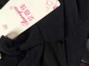 艾薇佳裙子2023夏装女新款套装微胖连衣裙胖妹妹显瘦遮肚子大妈印花裙94 黑色 3XL（建议140-160斤） 晒单实拍图