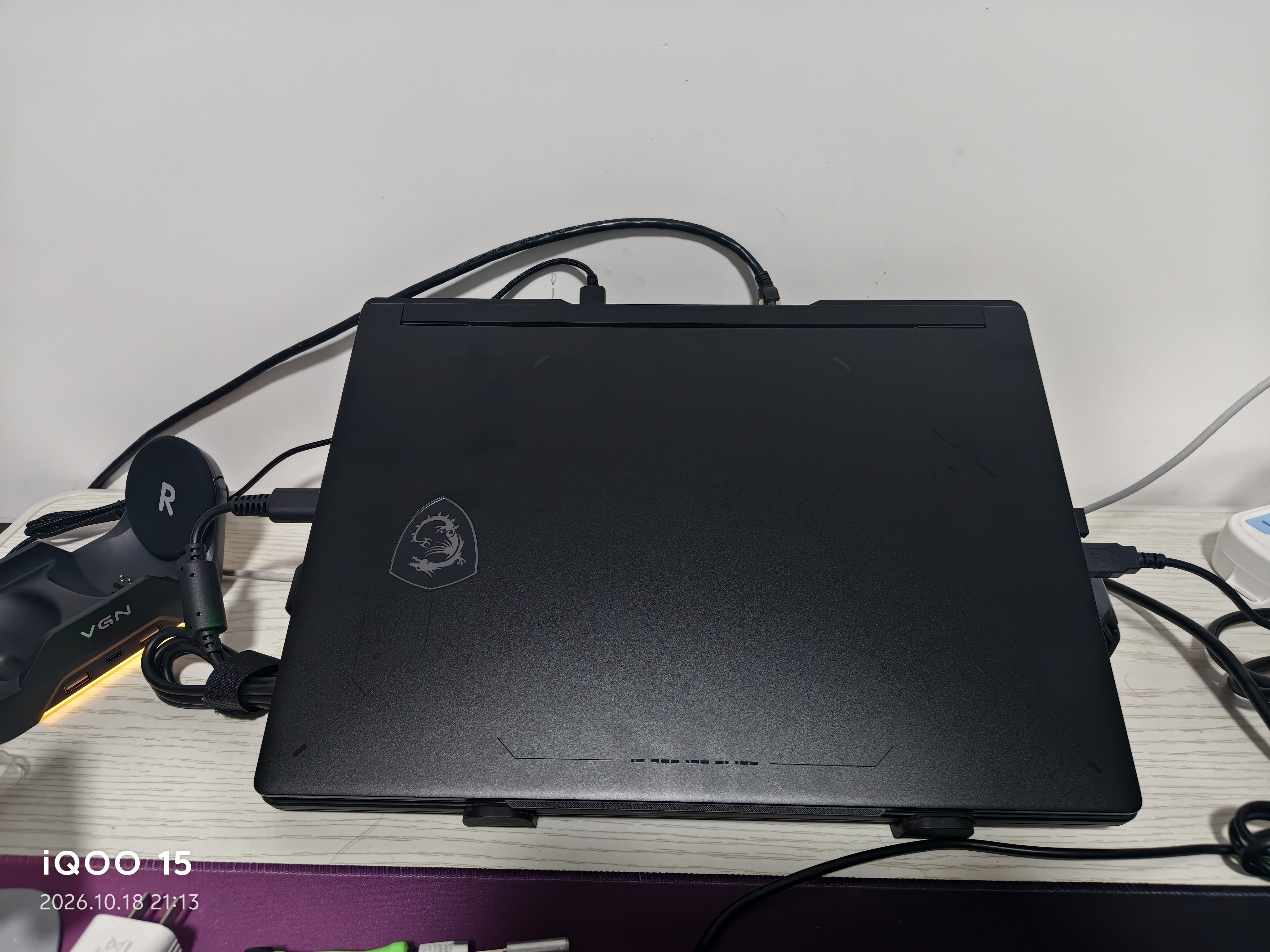 微星（MSI）神影16Max 2026 16英寸游戏笔记本电脑(酷睿Ultra9-290HX Plus RTX5060 16G 1TB 2.5K/240Hz屏) 实拍图