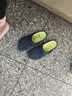 酷趣（Coqui）情侣洞洞鞋防雨轻质排沙两穿休闲百搭凉拖鞋男款 星月蓝41 CQ6351 实拍图