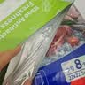 太力冷冻保鲜袋食品级密实袋铝箔保鲜袋冰箱海鲜肉类密封袋中号8个装 实拍图