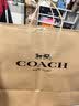 蔻驰（COACH）【品牌直供】女包MOLLIE25通勤托特包 CV965黑 生日礼物送女友 实拍图