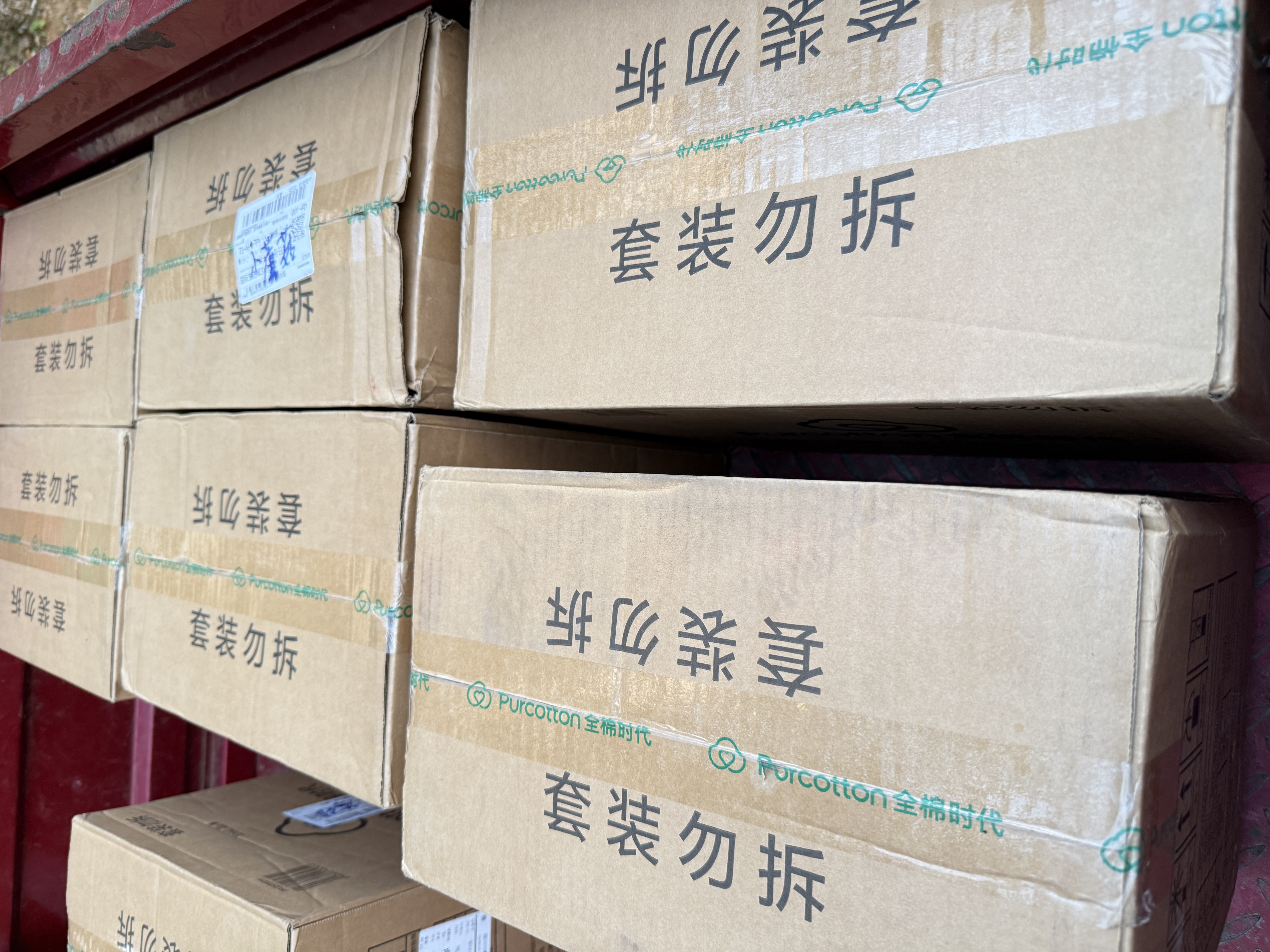 全棉时代洗脸巾80抽*18包100%纯棉柔巾一次性毛巾擦脸面巾整箱20*20CM 实拍图