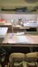 京东京造儿童学习桌椅套装集成护眼灯专用3-18岁写字桌学生书桌椅子1m棕 实拍图