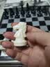 乐智由我大号国际象棋磁性小学生比赛专用儿童桌游玩具便携折叠棋生日礼物 实拍图
