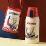 杯具熊（BEDDYBEAR）复古双饮儿童保温杯带吸管儿童水杯大容量学生杯子620ML赛罗光线 实拍图