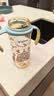 贝亲（Pigeon）防胀气 自然成长翻盖直饮吸管 大童奶瓶330ml 马戏团 18月+ AA279 实拍图