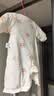 童泰新生婴儿衣服连体衣秋冬加厚夹棉初生宝宝蝴蝶衣爬服月亮星 52cm 实拍图