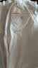 优衣库麻混纺休闲裤男装裤子棉麻透气舒适可调节482920 30 浅米色 M 实拍图