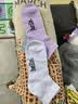 【马卡龙色系】袜子女糖果色四季款袜子女士亲肤中筒袜棉感 换洗体验 2双 实拍图