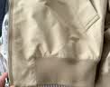 优衣库哈灵顿茄克男装女装/外套夹克487318 484610 487318/32深米色 XL 实拍图