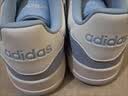 adidas ENTRAP美式校园风运动鞋少年感复古篮球风板鞋阿迪达斯 亮白/亮光蓝   42 实拍图