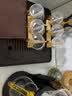 正扬玻璃自动茶具套装家用懒人高档磁吸泡茶神器整套功夫杯防烫办公礼 楼阁6金+钻黑900+四琴胡黑杯架 实拍图
