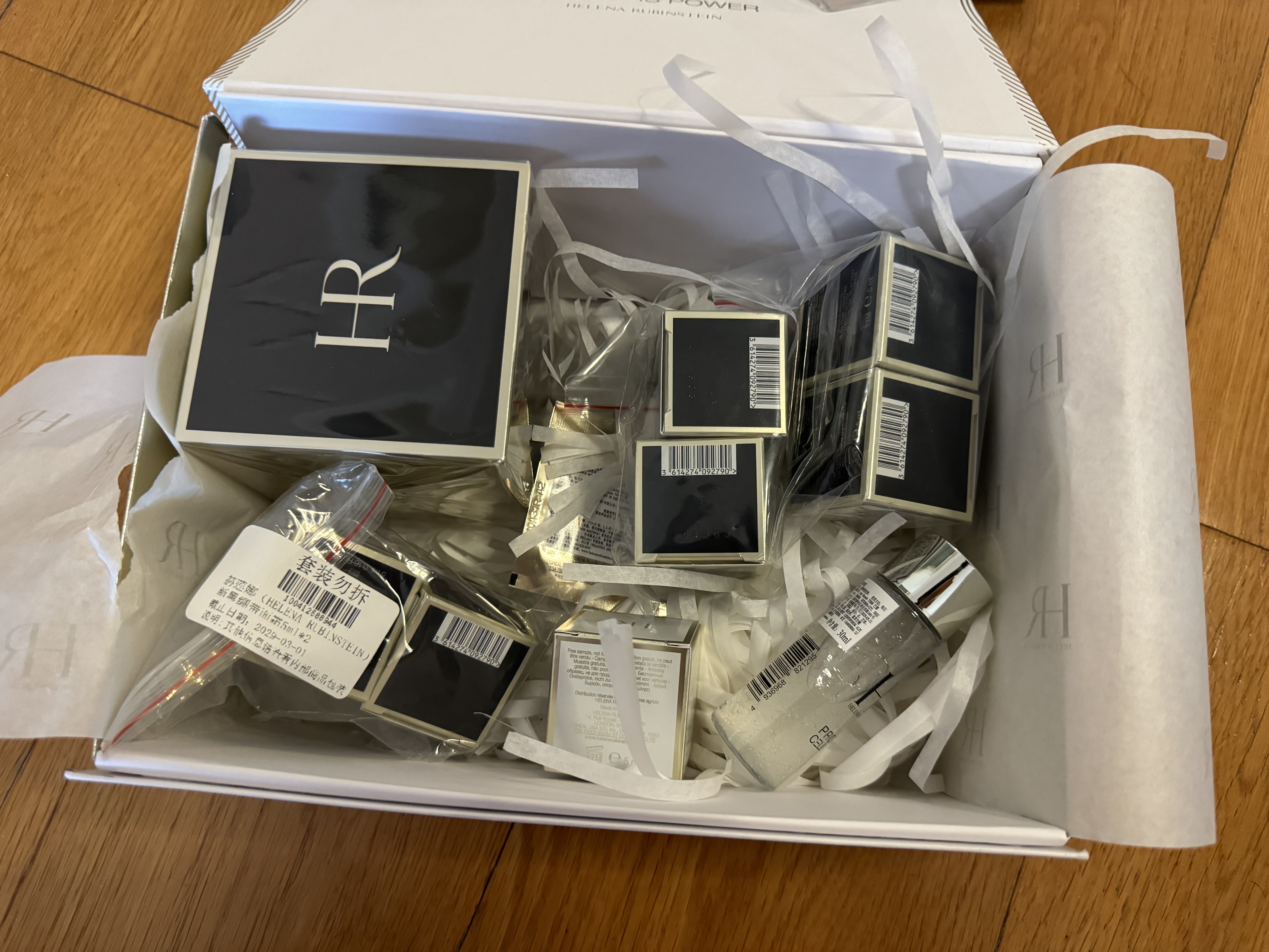 赫莲娜HR【采销直播间】新黑绷带面霜50ml抗皱护肤品化妆品礼盒生日礼物 实拍图