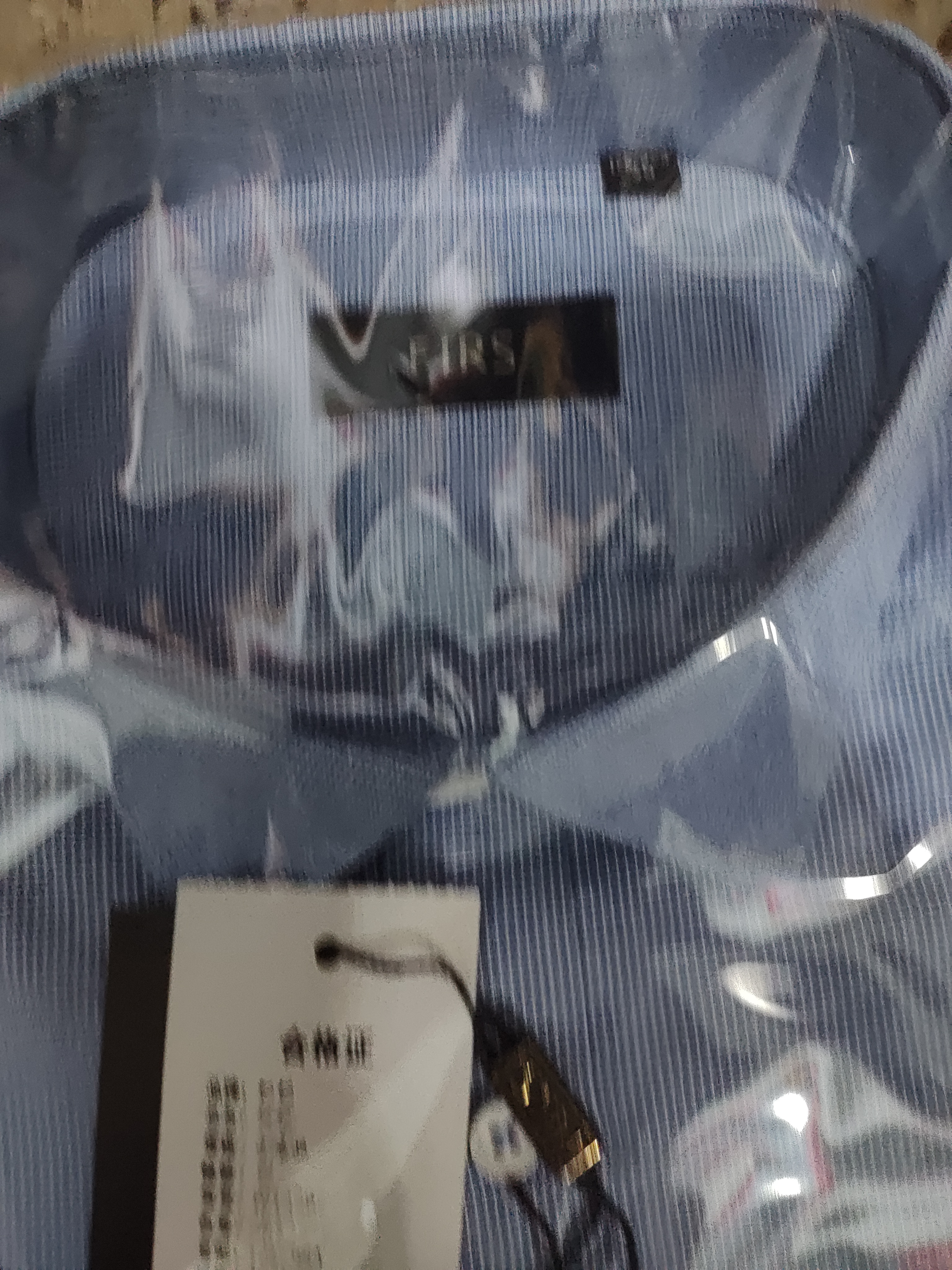 杉杉长袖衬衫男格子休闲衬衣中年商务正装免烫 TCT4297(长袖款) 40  实拍图