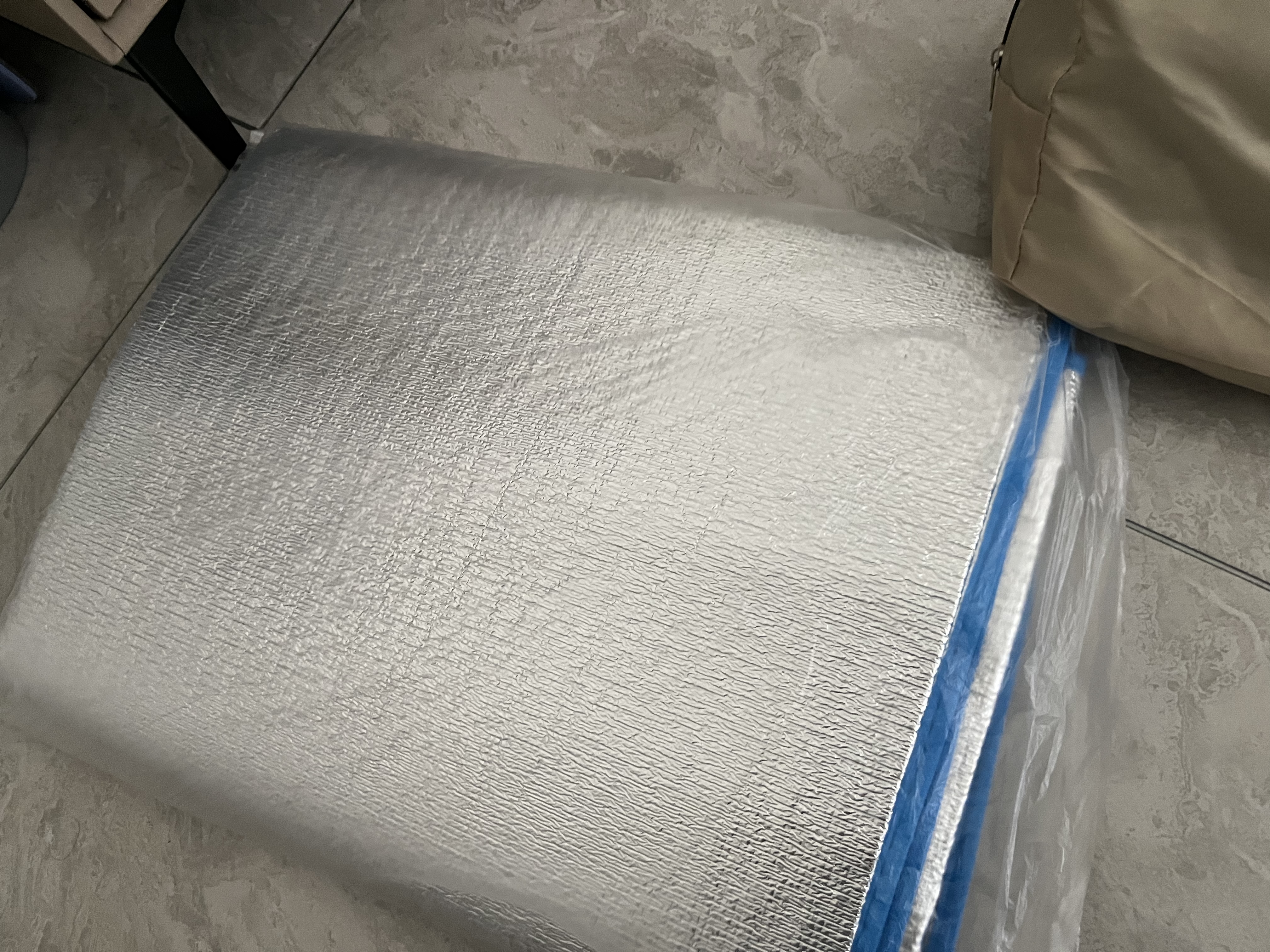 探险者（TAN XIAN ZHE）帐篷户外露营防雨过夜3人-4人速开便捷天幕二合一黑胶防晒帐篷 【特惠套餐】3-5人帐篷+防潮垫 实拍图