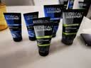 欧莱雅（LOREAL）男士洗面奶控油清痘深层清洁磨砂抗黑头角质氨基酸洁面乳男青少年 炭爽控油双效洁面膏100ml+50mlx2 实拍图