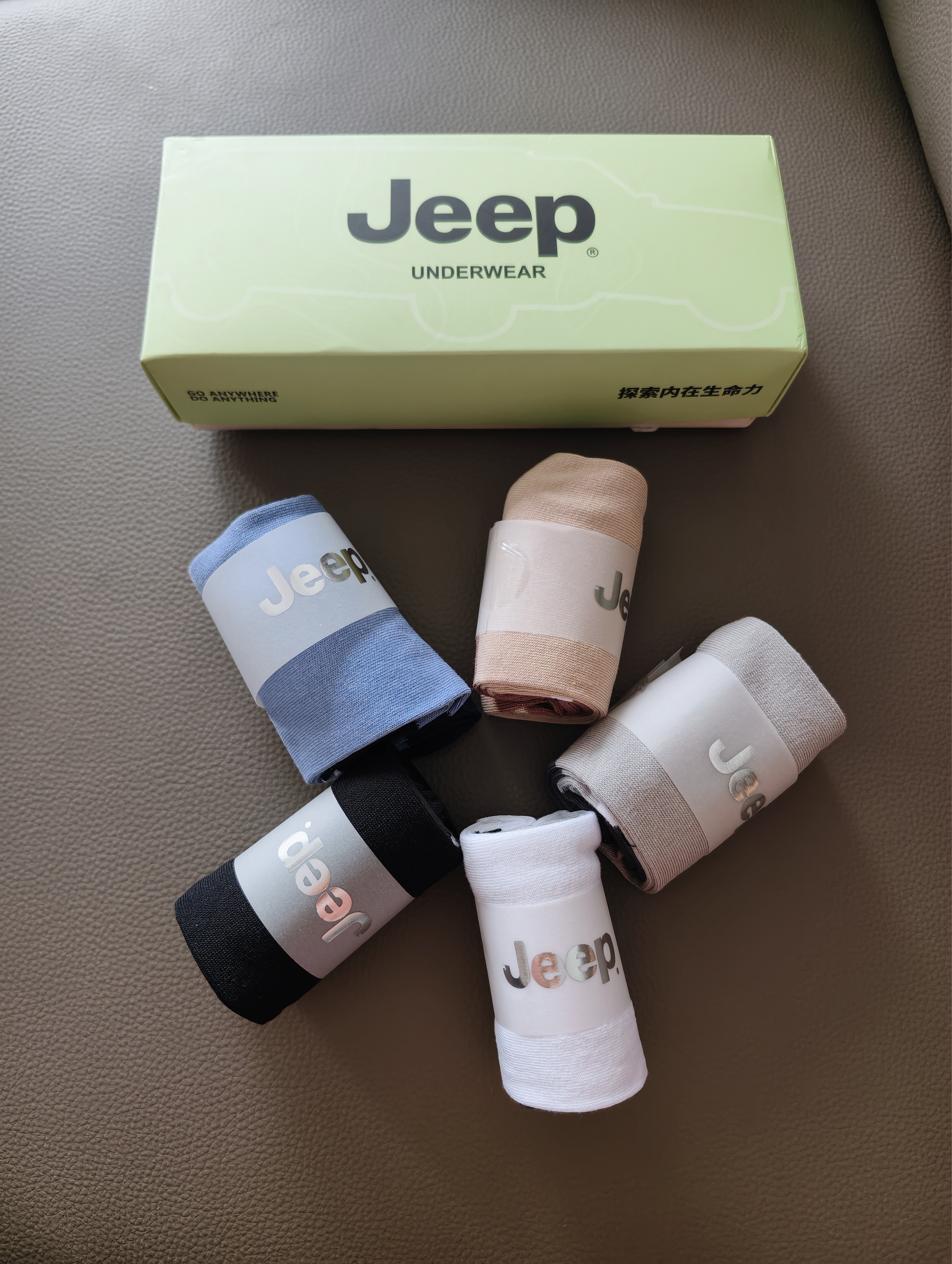 JEEP袜子男秋冬【100%纯棉+10A抗菌】防臭袜2026新款运动全棉休闲袜 实拍图