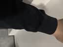 南极人男士秋衣秋裤男套装纯棉抗菌薄款保暖内衣男打底线衣棉毛衫黑色XL 实拍图