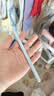 MUSTTRUE电容笔iPad苹果笔适用apple pencil二代2026iPad11/Air8/7/Pro/Mini平板触控手写笔升级闪充蓝色 实拍图