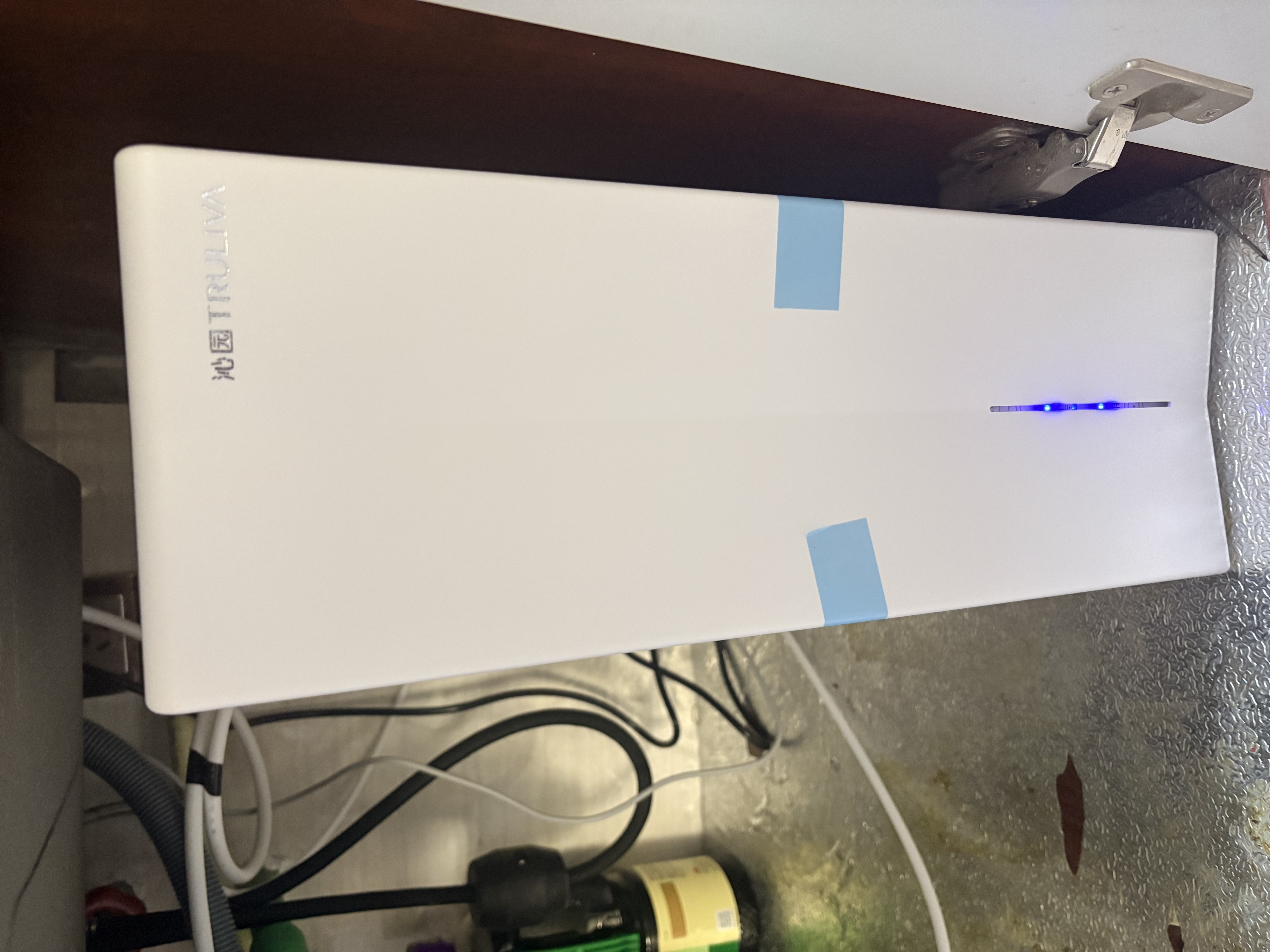 沁园家庭用双子芯5.0净水器1000G【1200G初始流速体验】 8年RO过滤器厨房台下式直饮水一体机UR-S61076 实拍图