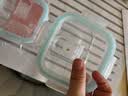 希乐扣耐热饭盒辅食盒可蒸煮微波炉加热碗玻璃保鲜盒食品留样盒迷你饭盒 实拍图