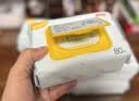 京东京造婴儿手口湿巾80抽*8包 湿纸巾婴儿湿巾手口屁屁专用温和亲肤 实拍图