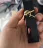 YSL圣罗兰【双十一抢购】黑管镜面爱心唇釉610口红显气色化妆品生日礼物女 实拍图
