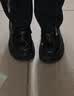 RXXBFB厚底乐福鞋女2026年秋季新款增高女单鞋jk制服配裙子英伦风小皮鞋 亮光黑色 39 (245mm) 实拍图