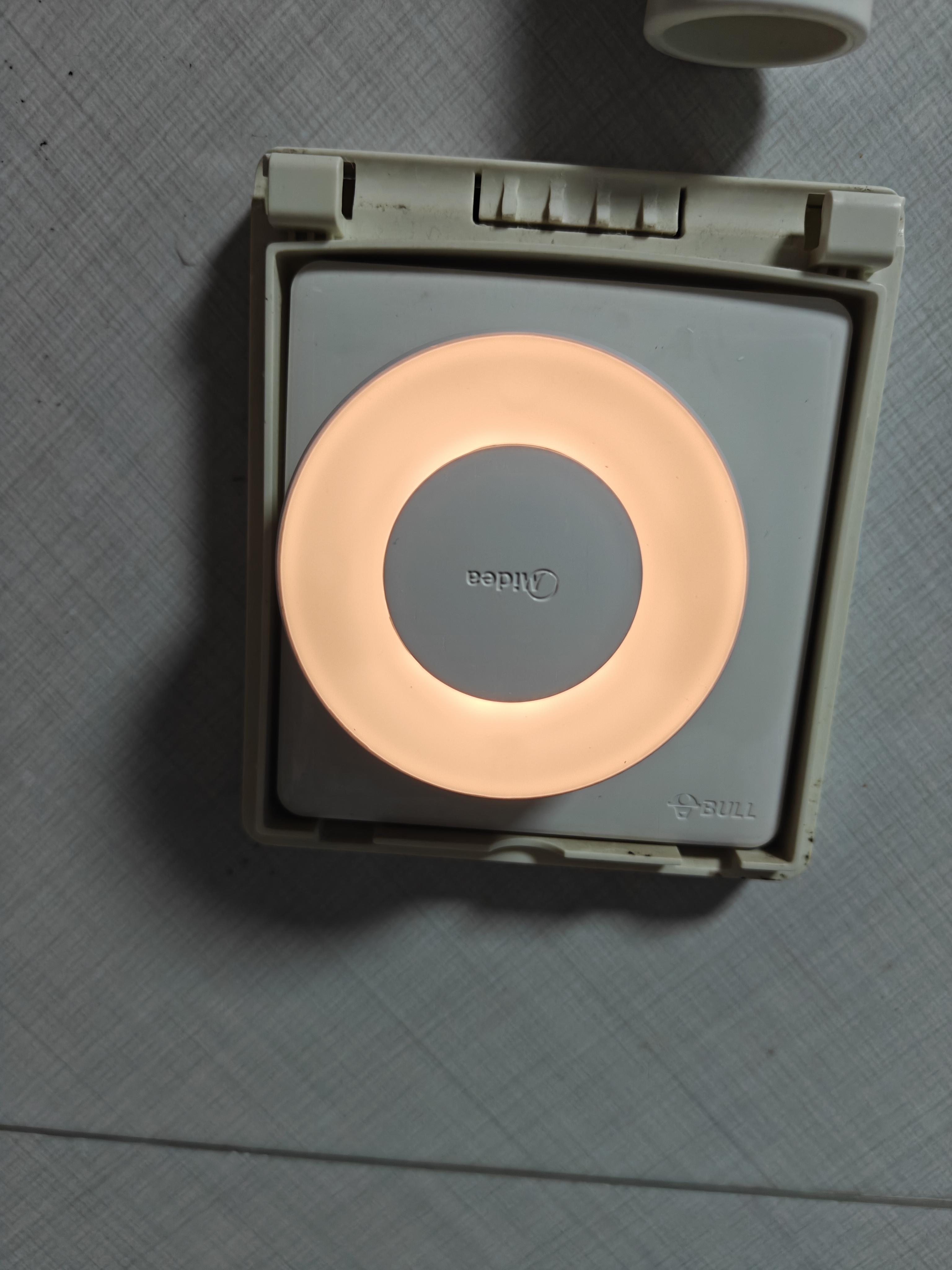 美的（Midea）LED人体感应小夜灯卧室床头灯儿童书房宿舍起夜灯适老改造迎宾灯 实拍图