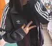 adidas复古风休闲梭织立领夹克早秋外套男女阿迪达斯官方三叶草   深灰   XL 实拍图