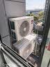 格力云佳Pro 1.5匹【外机7㎜1.6排纯铜管】新一级能效 变频 壁挂式 省电挂机空调 实拍图