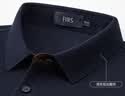 杉杉【100%长绒棉】长袖T恤男士26春秋新款高端通勤POLO衫上衣服男装 实拍图