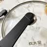 炊大皇炒锅304不锈钢有钛炒菜锅煎锅平底不粘炒锅32cm 可立可视盖不挑灶 实拍图