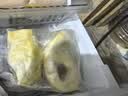 佳农泰国冷冻金枕榴莲肉净重900g/袋  生鲜水果 实拍图