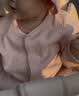 babylove宝宝开衫春秋季长袖男女婴幼儿外套弹力外穿休闲上衣简约百搭秋装 实拍图