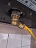 一靓天然气管接头配件燃气灶转换接头煤气管接口四分内丝弯头活接 实拍图