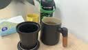 京东京造茶杯便携式黑陶茶泡茶壶茶杯功夫茶具办公杯随身茶壶容量400ml 实拍图
