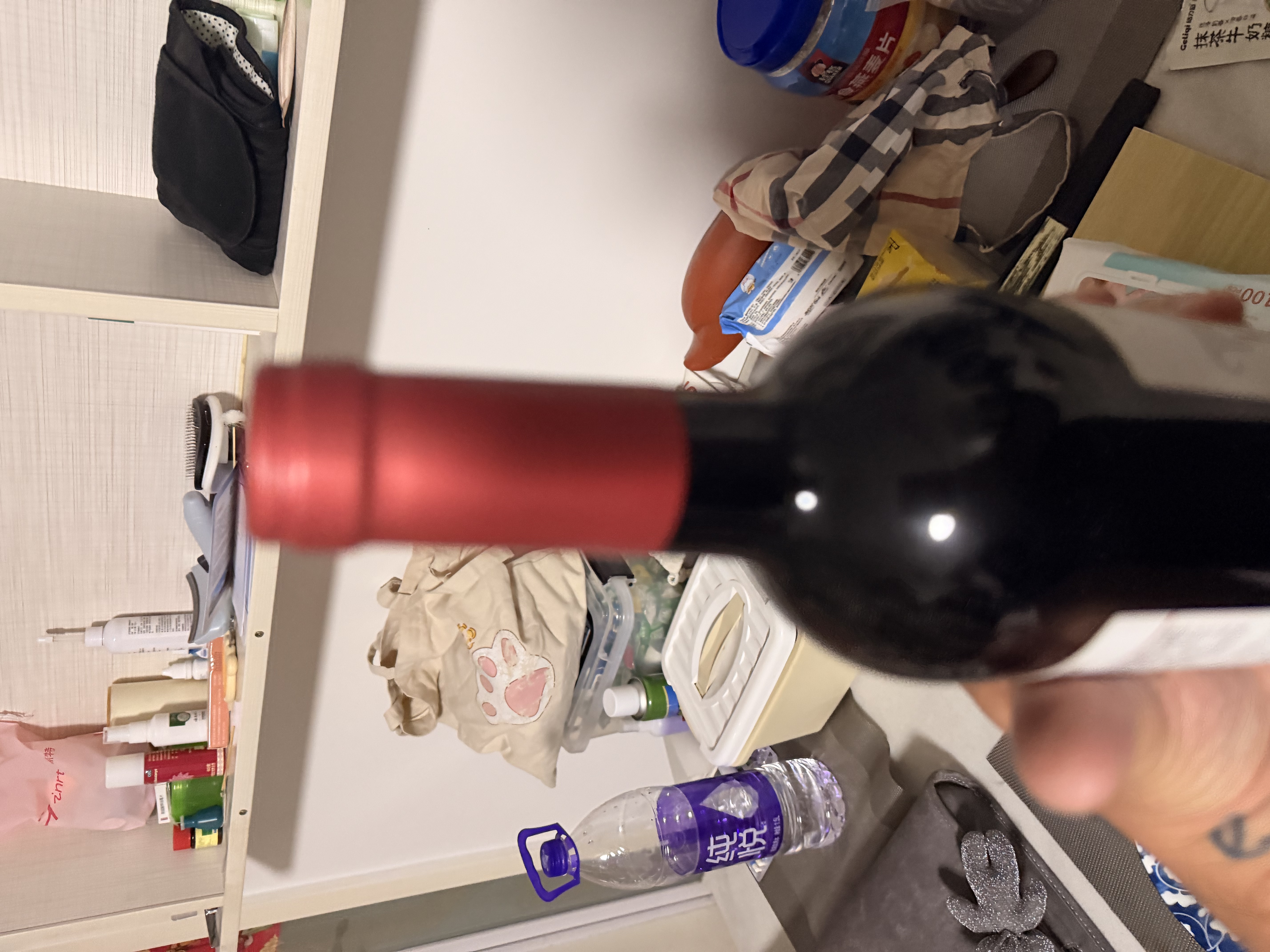 长白山葡萄酒甜型红酒原汁山葡萄酒甜红酒国产果酒东北特产740ml单支 实拍图