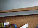 籽凝 石塑PVC护角条护墙角保护条防撞条包阳角免打孔粘贴仿实木装饰条 柚木色  3X3厘米宽 2.2米 实拍图
