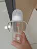 贝亲（Pigeon）自然离乳 PPSU重力球吸管双把手奶瓶 330mL 12月+ AA253 实拍图